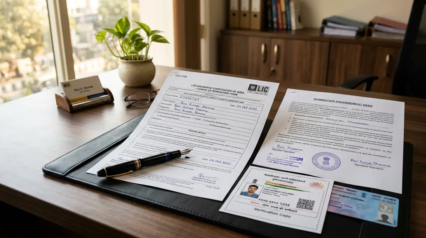 How to Change Nominee in LIC Policy: Form 3750 Online Guide