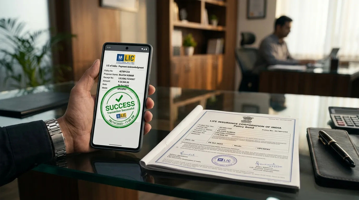 How to Pay LIC Premium Online & Download Receipts (2026 Guide)